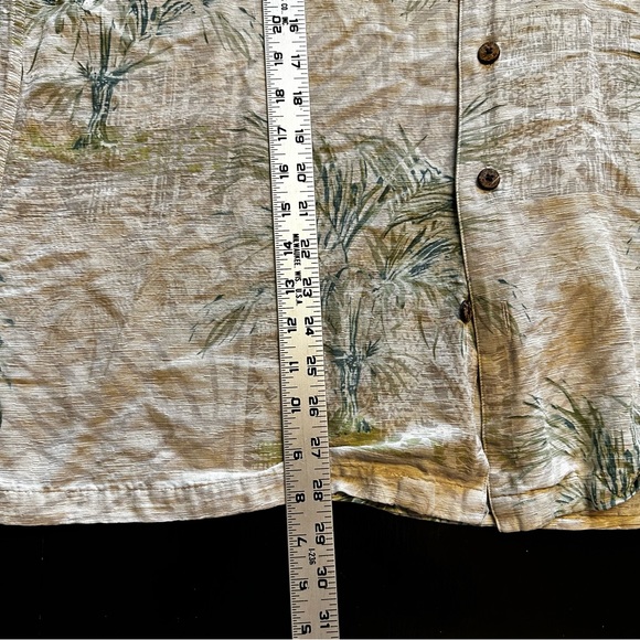 Vintage Havana Jacks XL 100% Silk Tropical Vacation Hawaiian Button Down Shirt - Picture 2 of 5